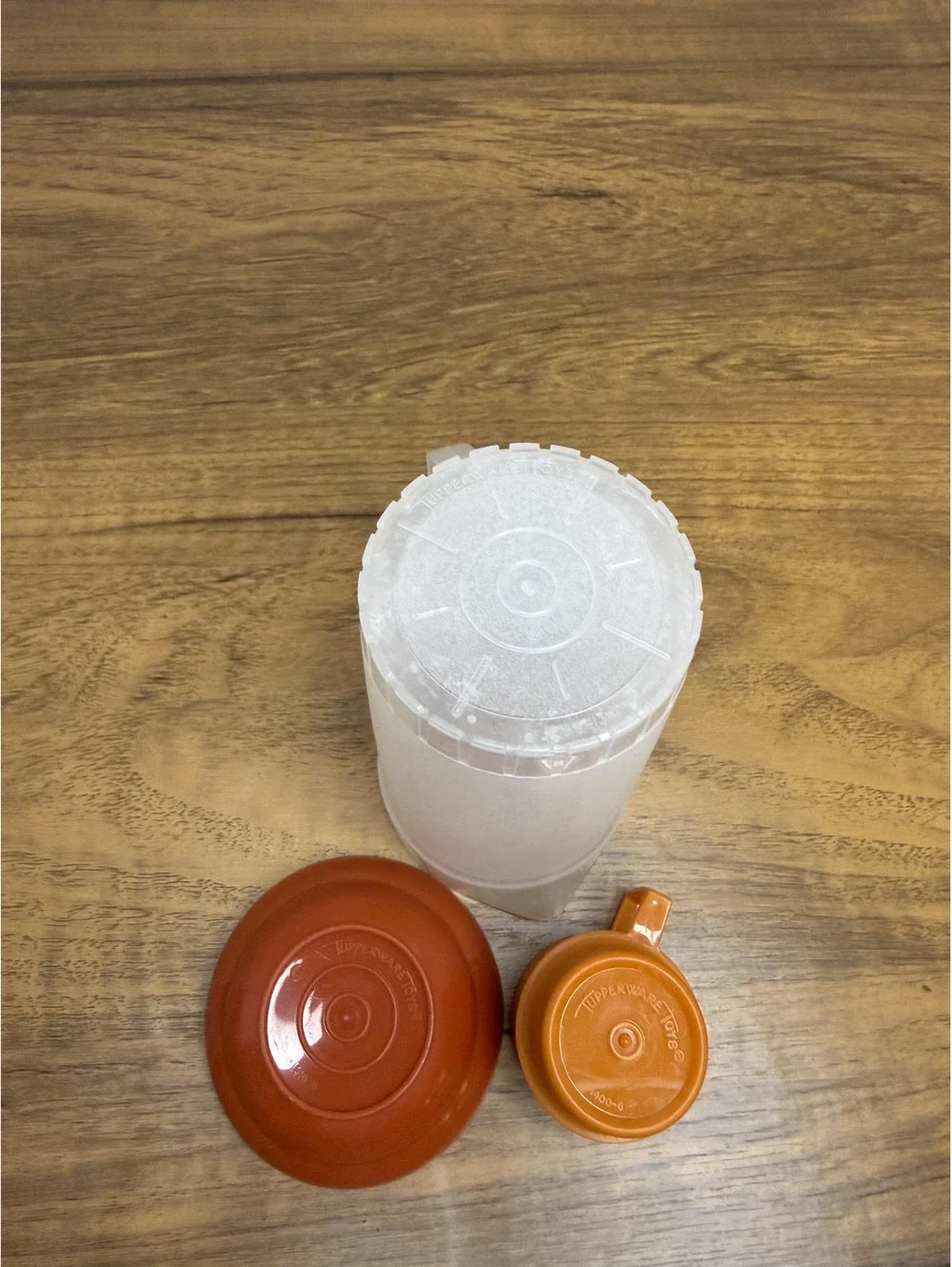 Vintage Tupperware Play Mini Pitchers and Bowls Set - Colorful and Functional